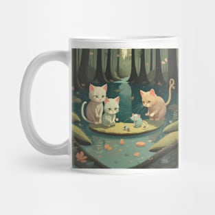 Playing kittens Mug